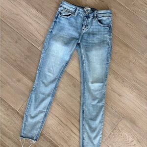 Arielle Skinny Scissor Cut Hem Jean
